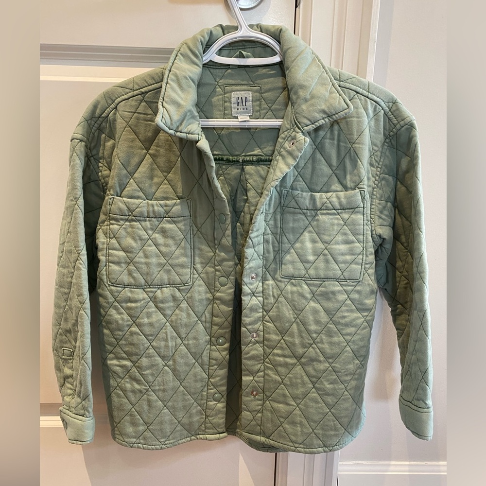 GAP Kids Quilted Shacket